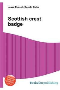 Scottish Crest Badge