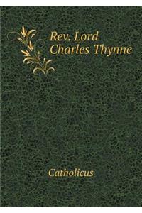 Rev. Lord Charles Thynne