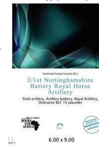 2/1st Nottinghamshire Battery Royal Horse Artillery