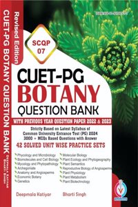 CUET PG BOTANY QUESTION BANK (SCQP07), CUET PG 2022 & 2023 Question Paper with Answer, CUET PG Previous Year Question Paper,CUET PG Question Bank Botany PGQP76, CUET PG Entrance Exam Books 2024 Botany, CUET PG Entrance Exam, CUET PG Objective Quest