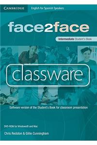 face2face for Spanish Speakers Intermediate Classware DVD-ROM (single classroom)