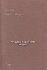 Der  Prozess Jesu
