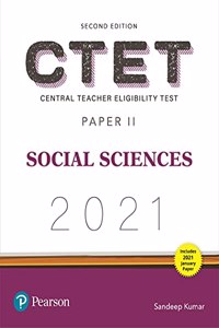 Social Sciences for CTET 2021 Paper II |Second Edition| By Pearson