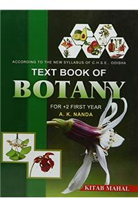 Text Book of Botany for Plus Two 1st Year 16/e PB....Nanda A K