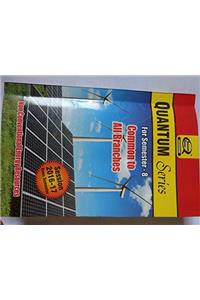 Non conventional Energy Resources QUANTUM series for semester - 8