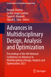 Advances in Multidisciplinary Design, Analysis and Optimization