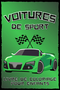 Voitures de Sport Livre De Coloriage