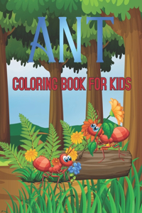 Ant Coloring Book for Kids