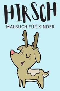 Hirsch malbuch für kinder