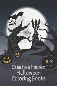 Creative Haven Halloween Coloring Books