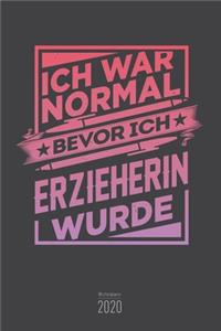 Wochenplaner 2020 - Erzieherin und Erzieher