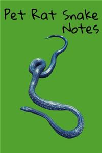 Pet Rat Snake Notes