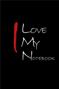 i love my notebook, personal notebook - Notebook Journal 