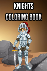 Knights Coloring Book