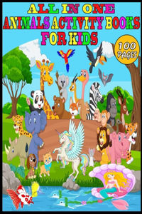 All in One Animals Activity Books For Kids