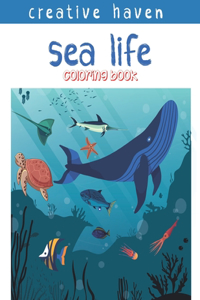 creative haven sea life coloring book