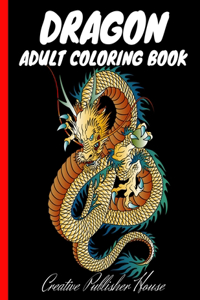 Dragon Adult Coloring Book