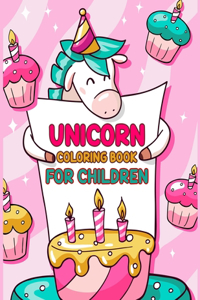 Unicorn Coloring Book For Children