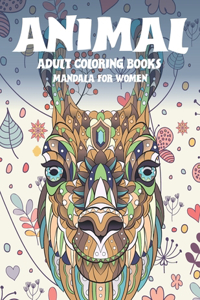 Adult Coloring Books Mandala for Women - Animal