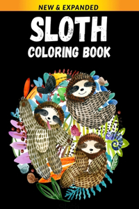 Sloth Coloring Book