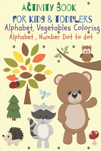 Activity Book for Kids & Toddlers