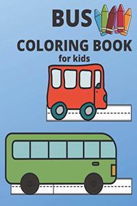 Bus Coloring Book For Kids