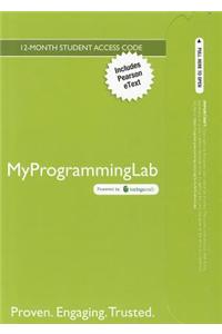 MyProgrammingLab with Pearson eText -- Access Card -- for Absolute C++