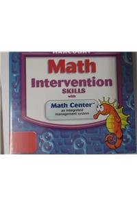 Harcourt School Publishers Eprod/Math: Package of 5 Intervention Skills CD Grade 3