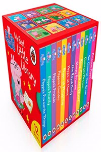 Peppa Pig - My Best Little Library (12 Board Books Set)