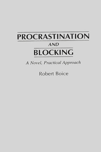 Procrastination and Blocking