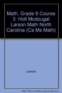 McDougal Littell Math Course 3 North Carolina