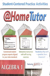 Holt McDougal Larson Algebra 1: At-Home Tutor CD-ROM Algebra 1