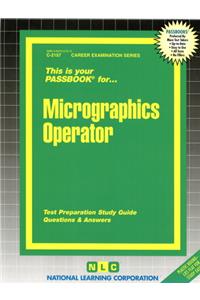 Micrographics Operator