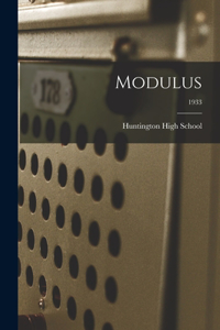 Modulus; 1933