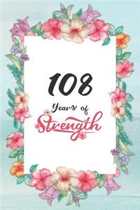 108th Birthday Journal