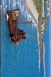 Abandoned Rusted Boat in Greece Journal