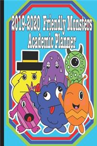2019-2020 Friendly Monsters Academic Planner