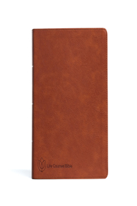 CSB Life Counsel Bible, Burnt Sienna Leathertouch