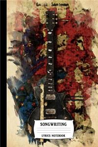 Songwriting Lyrics Notebook