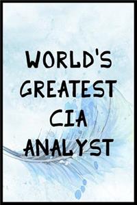 World's Greatest CIA Analyst