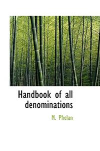 Handbook of All Denominations