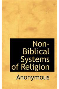 Non-Biblical Systems of Religion
