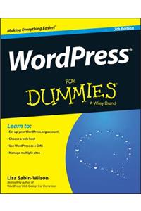 Wordpress for Dummies, 7th Edition