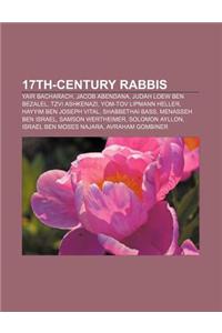 17th-Century Rabbis