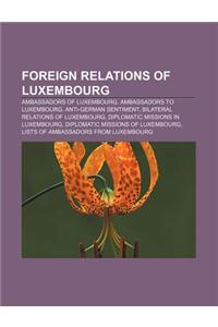 Foreign Relations of Luxembourg