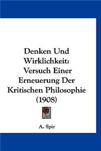 Denken Und Wirklichkeit
