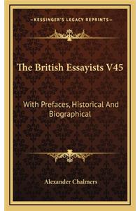 The British Essayists V45