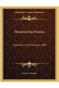Memorial Day Oration