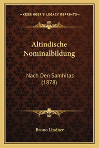 Altindische Nominalbildung