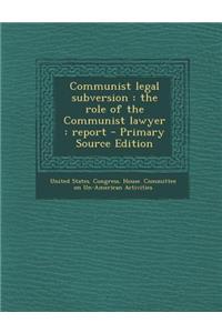 Communist Legal Subversion